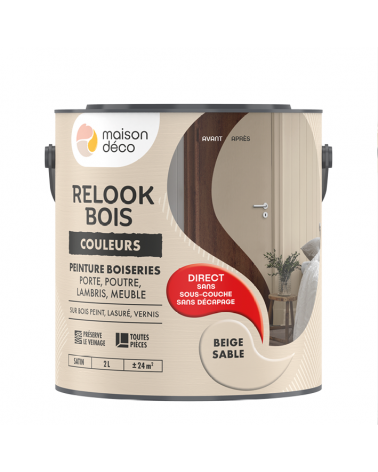 Peinture Relook Bois Couleurs - Satin