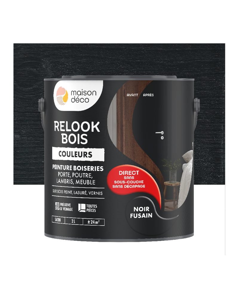 Peinture Relook Bois Couleurs - Satin