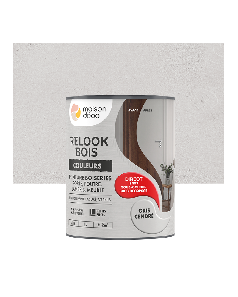 Peinture Relook Bois Couleurs - Satin