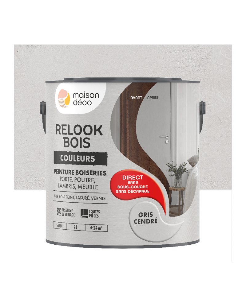 Peinture Relook Bois Couleurs - Satin
