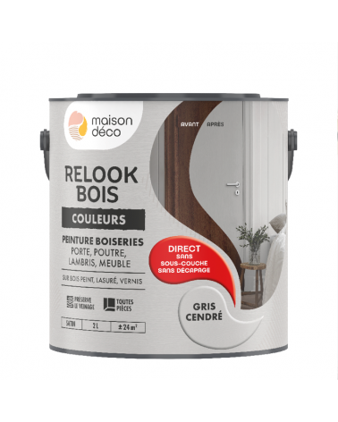 Peinture Relook Bois Couleurs - Satin