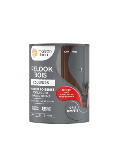 Peinture Relook Bois Couleurs - Satin