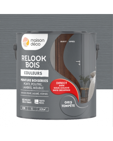 Peinture Relook Bois Couleurs - Satin