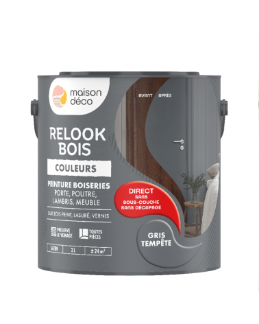 Peinture Relook Bois Couleurs - Satin