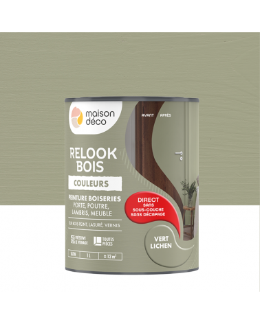 Peinture Relook Bois Couleurs - Satin