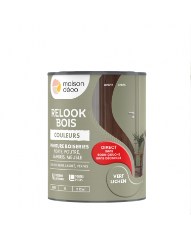 Peinture Relook Bois Couleurs - Satin