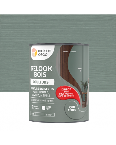 Peinture Relook Bois Couleurs - Satin