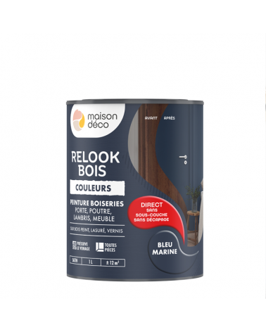 Peinture Relook Bois Couleurs - Satin