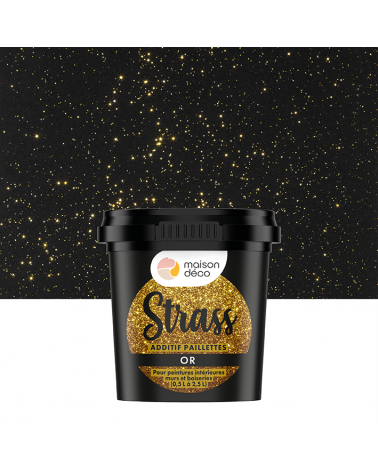 Strass - Additif paillettes peinture