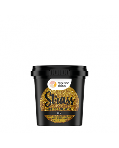 Strass - Additif paillettes peinture