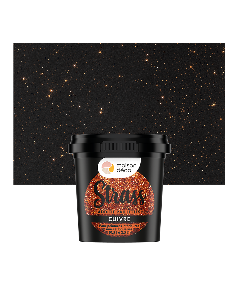 Strass - Additif paillettes peinture