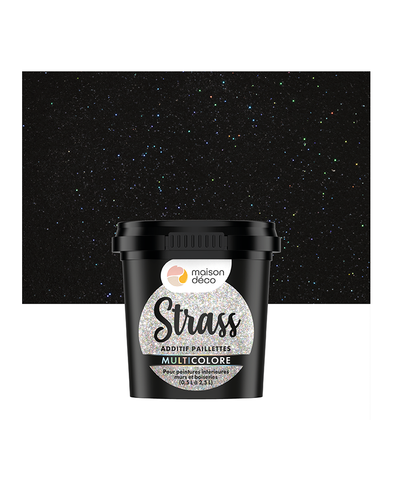 Strass - Additif paillettes peinture