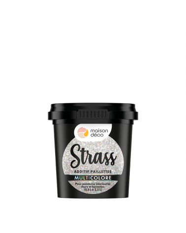 Strass - Additif paillettes peinture