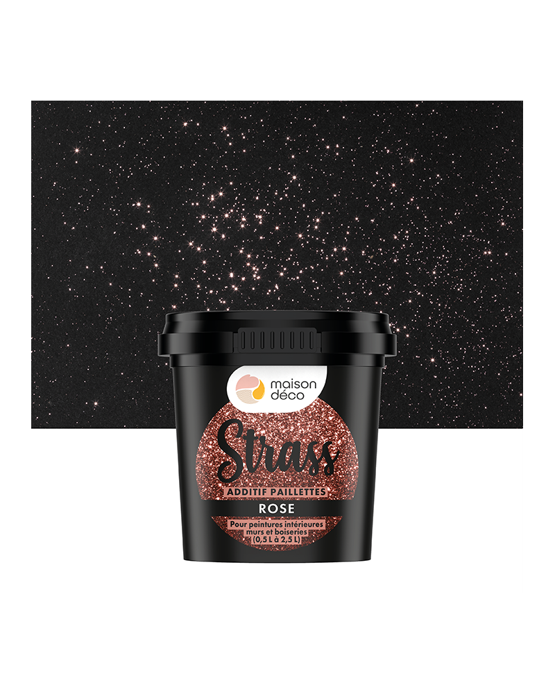 Strass - Additif paillettes peinture