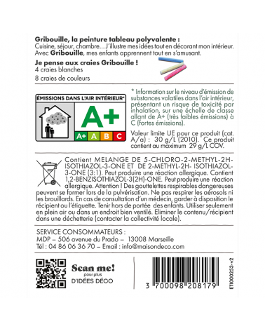 Peinture ardoise - mate