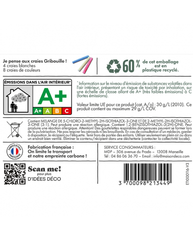 Peinture ardoise - mate