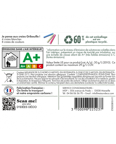 Peinture ardoise - mate