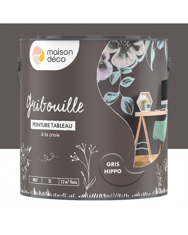 Peinture ardoise - mate