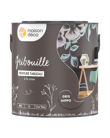 Peinture ardoise - mate