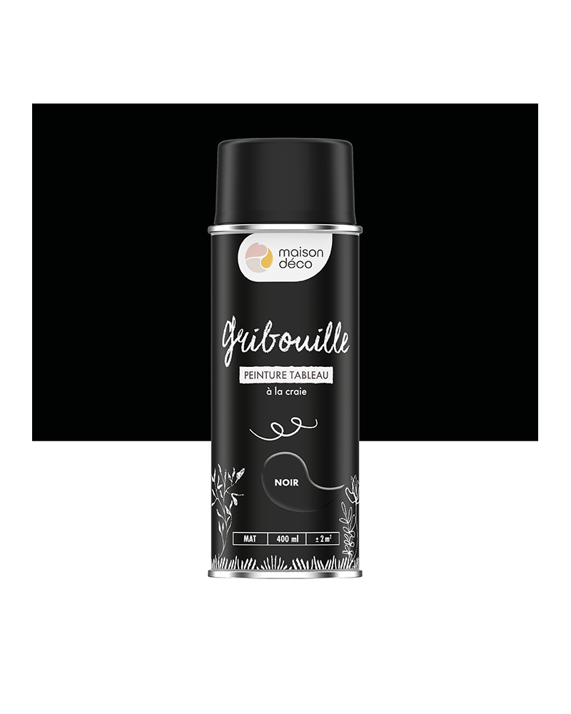 Peinture ardoise aérosol - mate