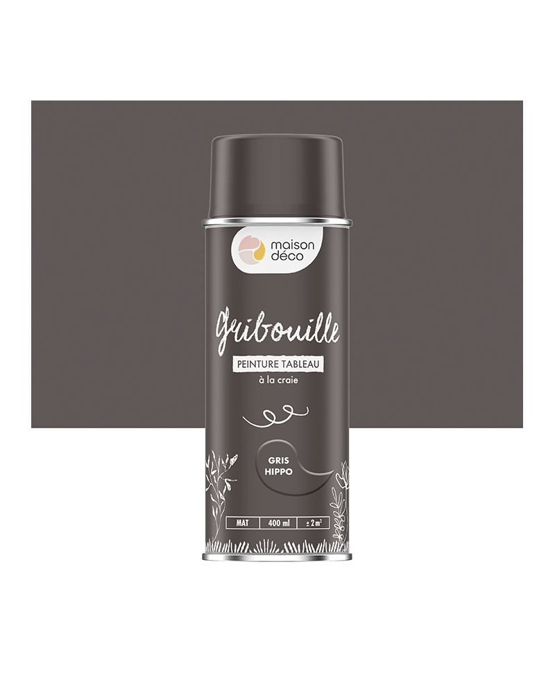 Peinture ardoise aérosol - mate