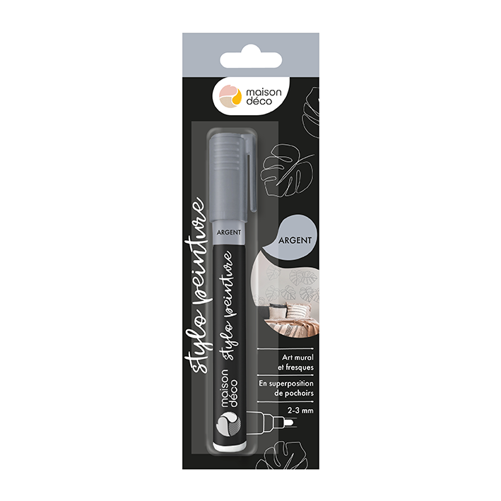 Stylos peinture - acrylique  - Argent