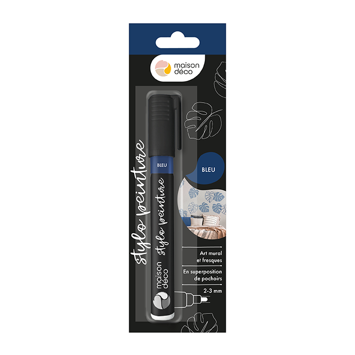 Stylos peinture - acrylique  - Bleu