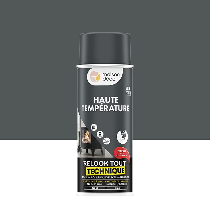 Peinture Relook Tout Technique - Haute Température - Fonte