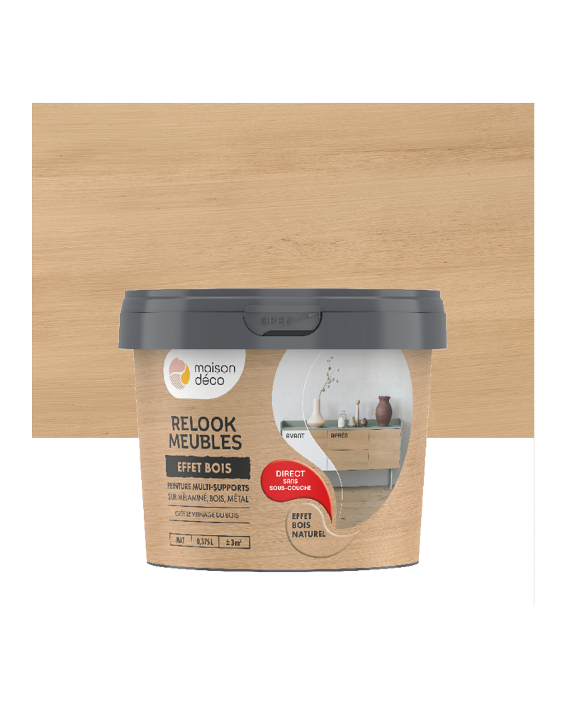 Peinture Relook Bois Effet Bois - Satin