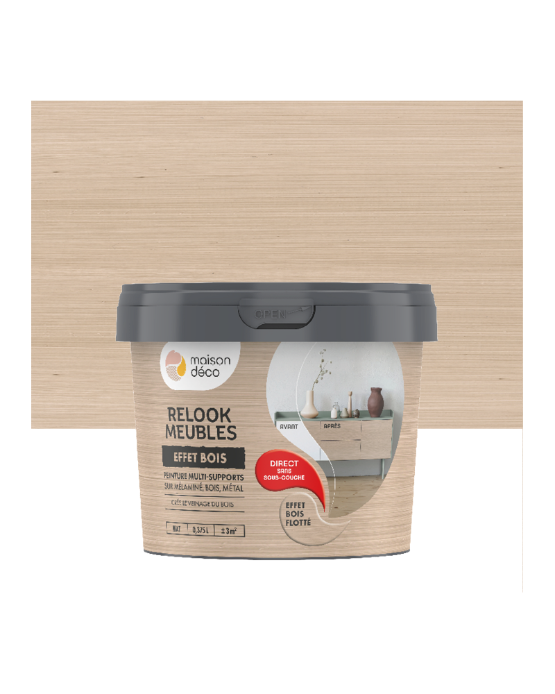 Peinture Relook Bois Effet Bois - Satin