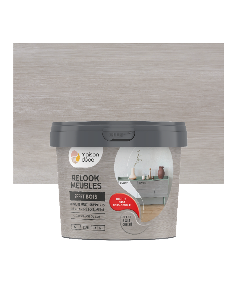 Peinture Relook Bois Effet Bois - Satin