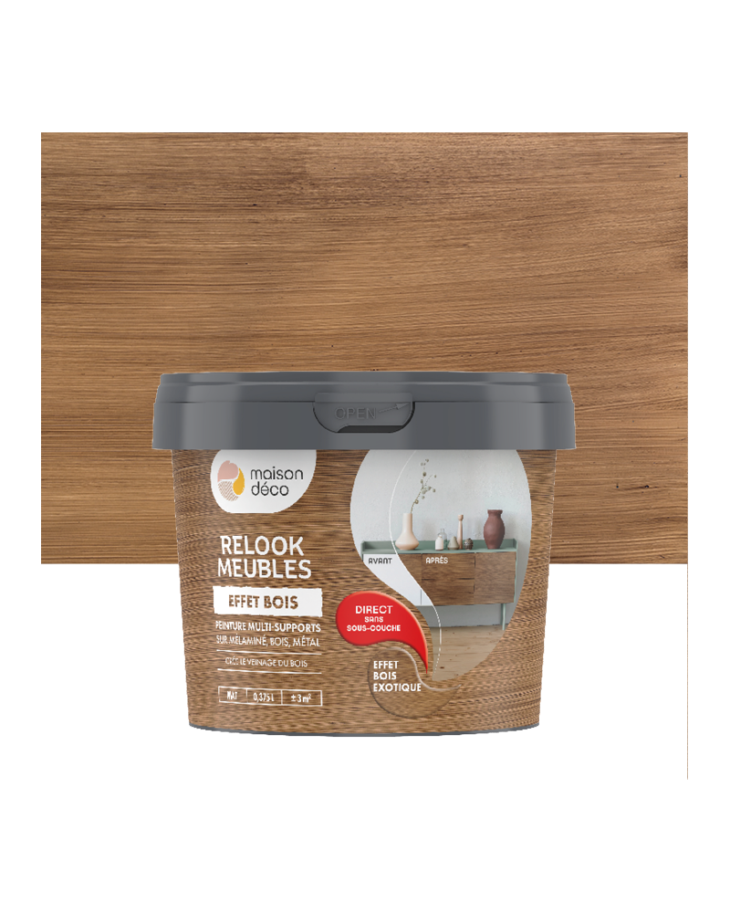 Peinture Relook Bois Effet Bois - Satin