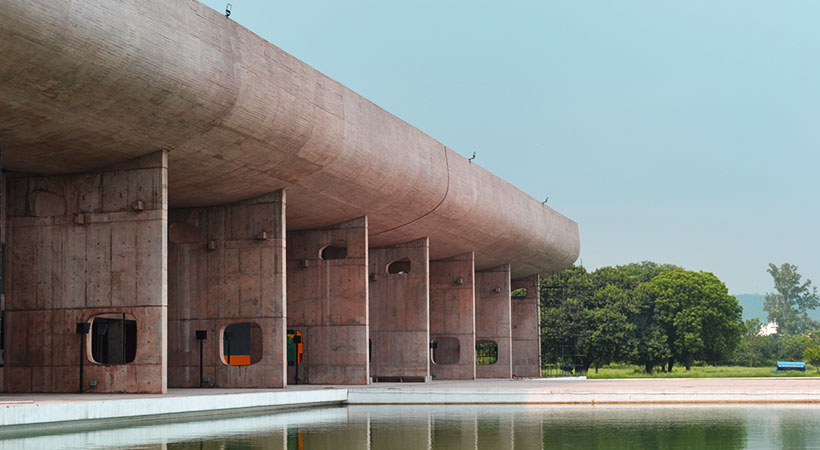 Palais de l’Assemblée à Chandigarh