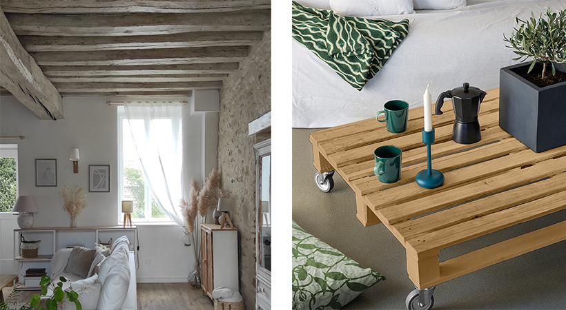 Le bois naturel pour un style scandinave