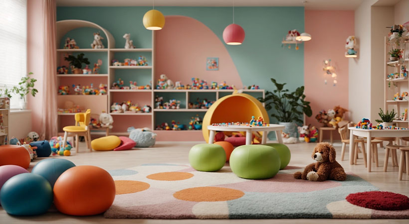 Couleurs vibrantes déco années 60/70